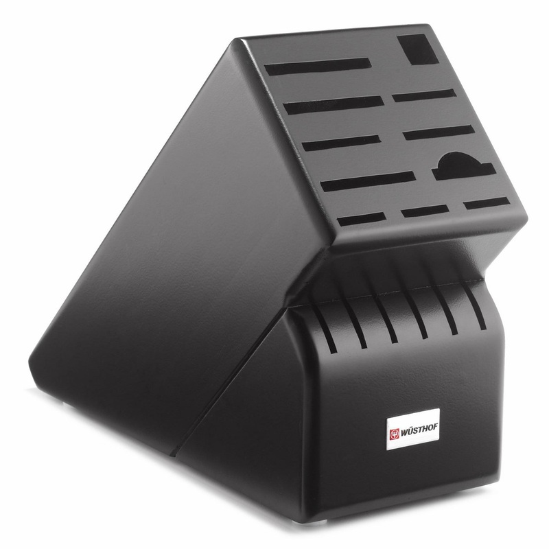 Wusthof – 17-Slot Knife Block, Black