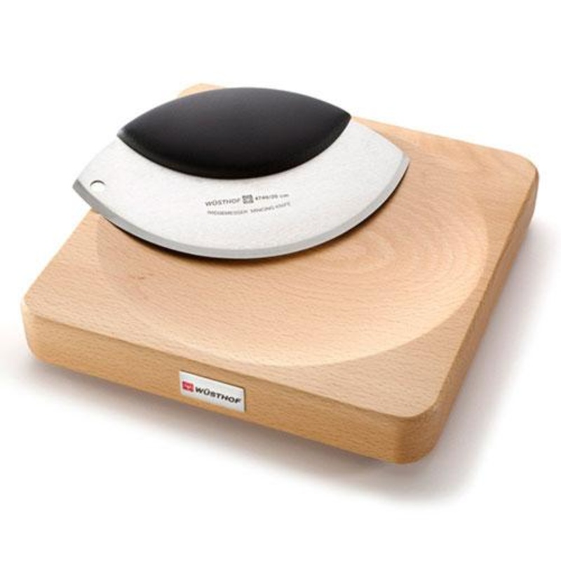 Wusthof Mezzaluna with Mincing Board