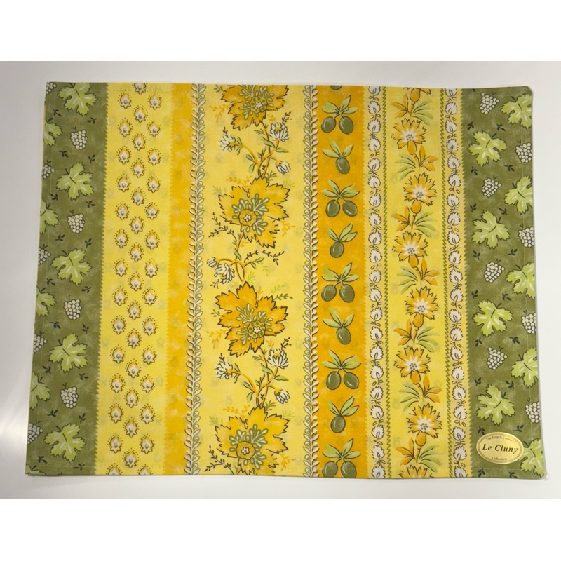 Le Cluny- Provence Monaco Yellow Placemat