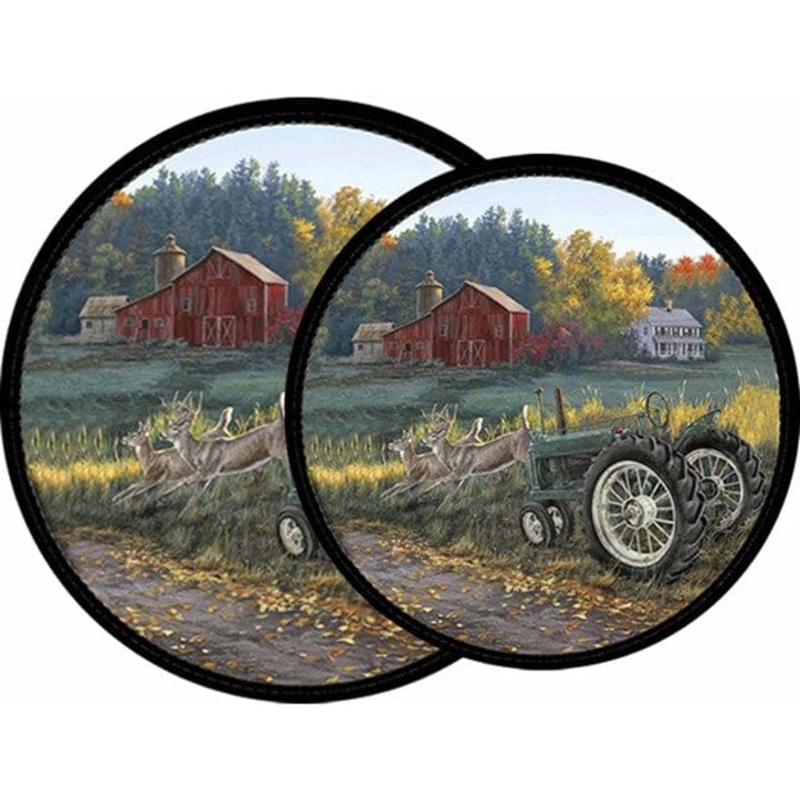 Morning Run Burner Covers by Reston Lloyd