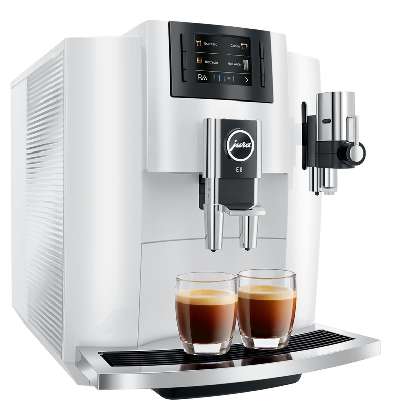 Refurbished JURA E8 Espresso Machine – White