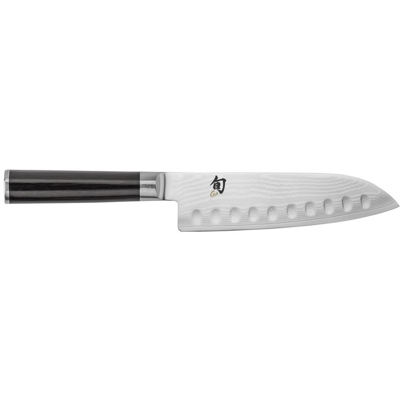 Shun Classic 7 inch Santoku Granton Knife
