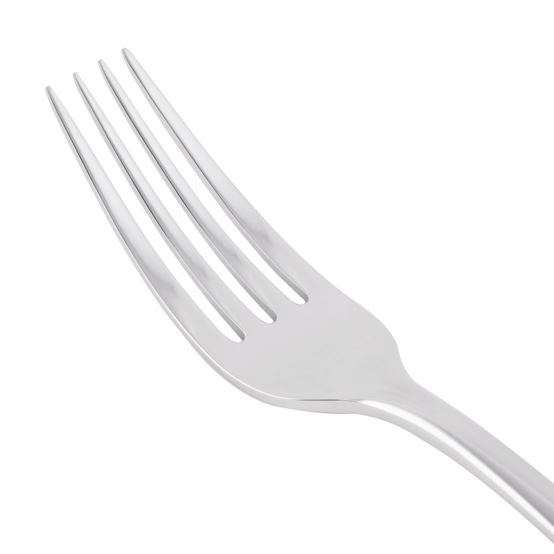 World Tableware 929 027 Quartet 8 1/8″ 18/8 Stainless Steel Extra Heavy Weight Dinner Fork – 12/Pack