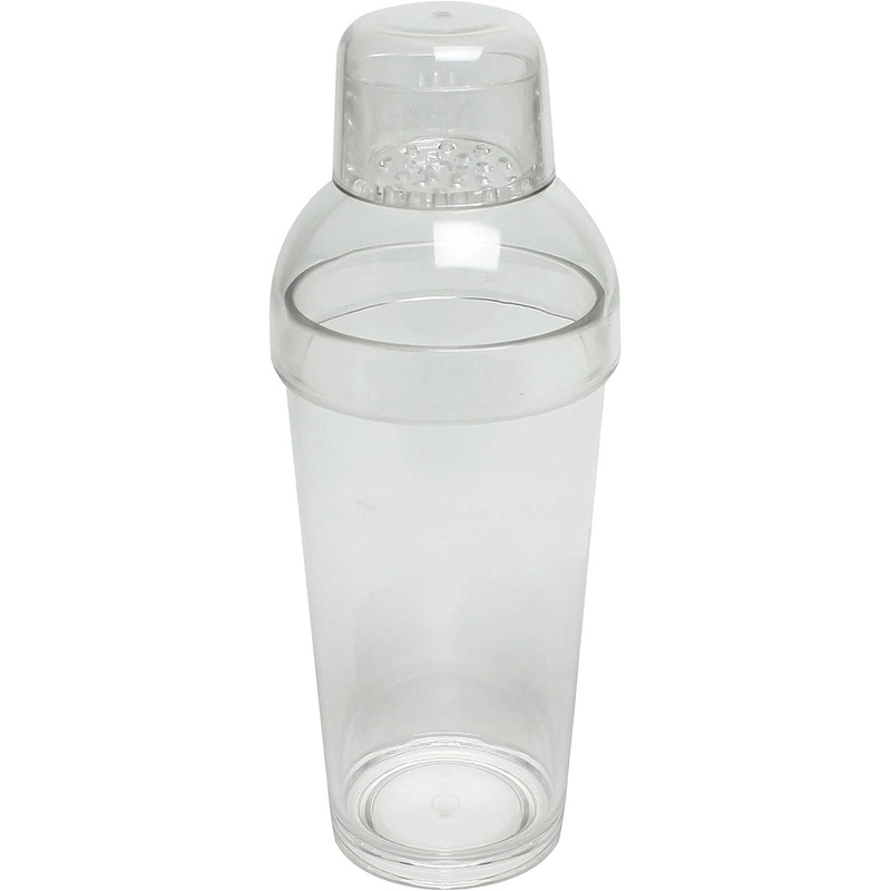 16 oz Cocktail Shaker Shot Shaker Polycarbonate 3-piece Set – Essential Bar Tools For Drink Making Drink Mixer Bartending Bar Tool Drinks Mixer Hand Shaker Cup