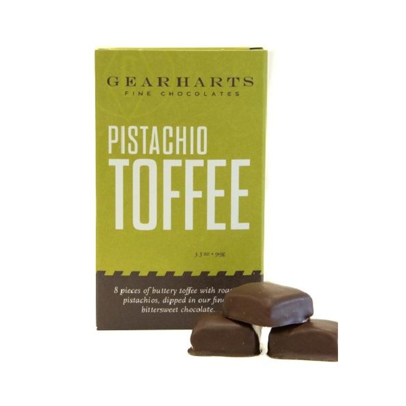 Gearharts Fine Chocolates Pistachio Toffee
