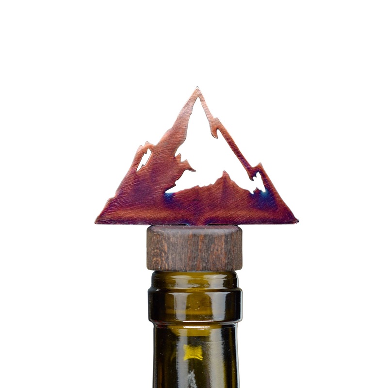 Mountain Wine Bottle Stopper