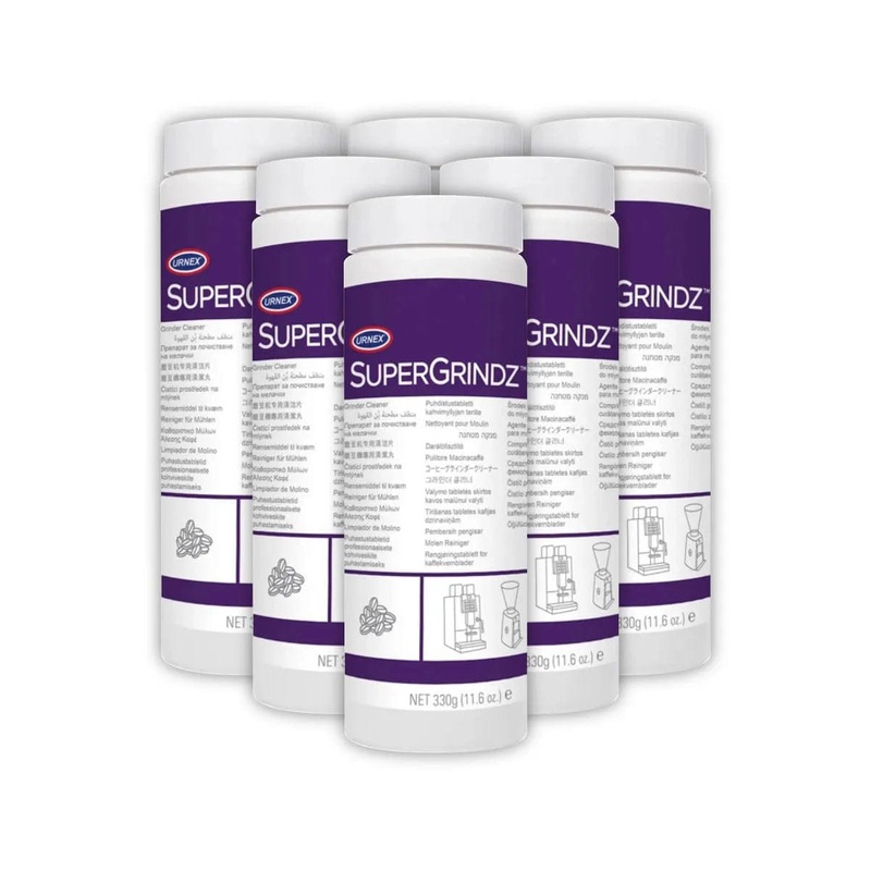 Urnex SuperGrindz Super-Automatic Espresso Cleaner Bulk 6 Pack (2kg / 70oz)