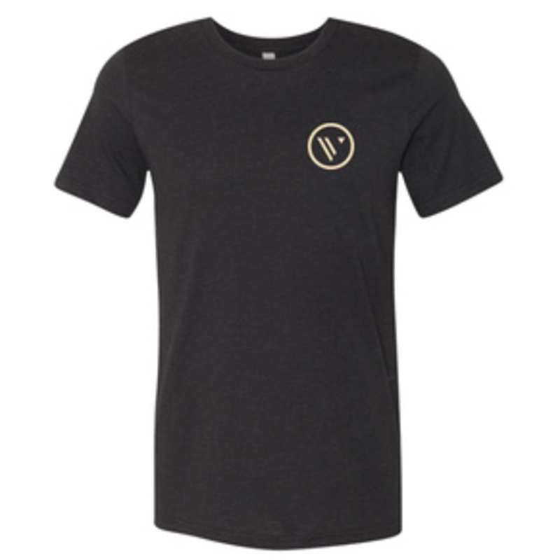 Voltage Black Heather Jersey Tee Shirt