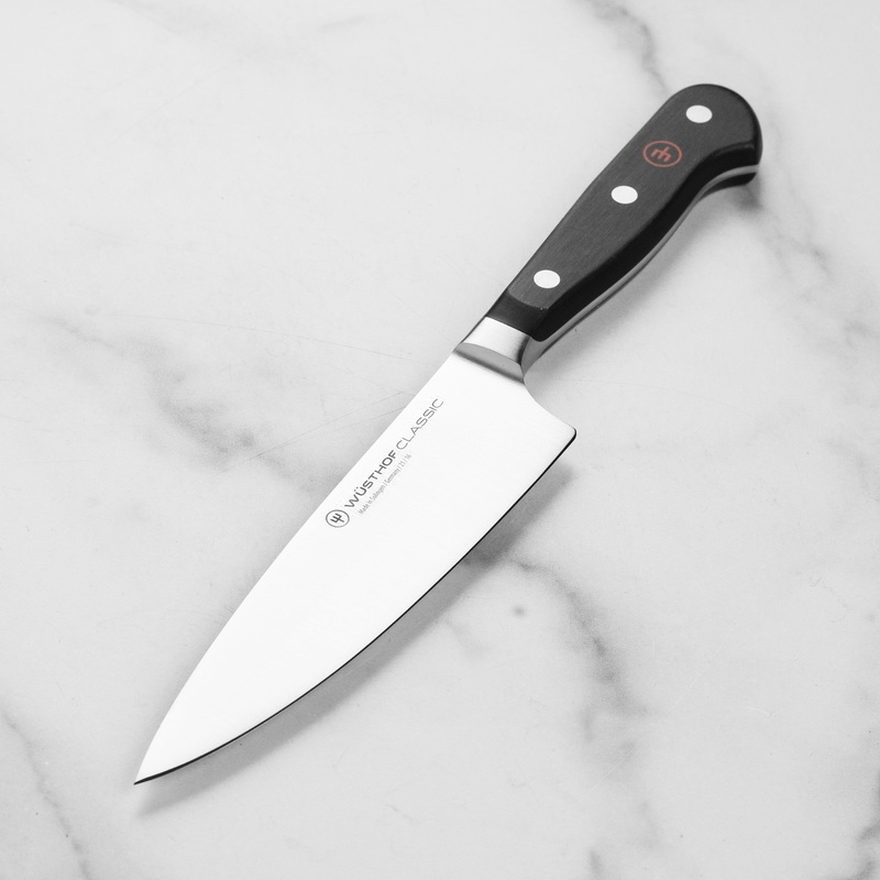 Wusthof Classic 6″ Chef’s Knife with Demi Bolster