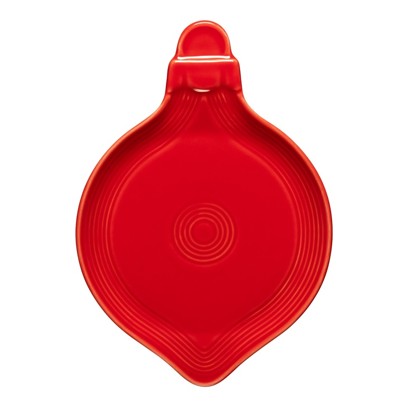 8 3/4 Inch Ornament Shaped Plate