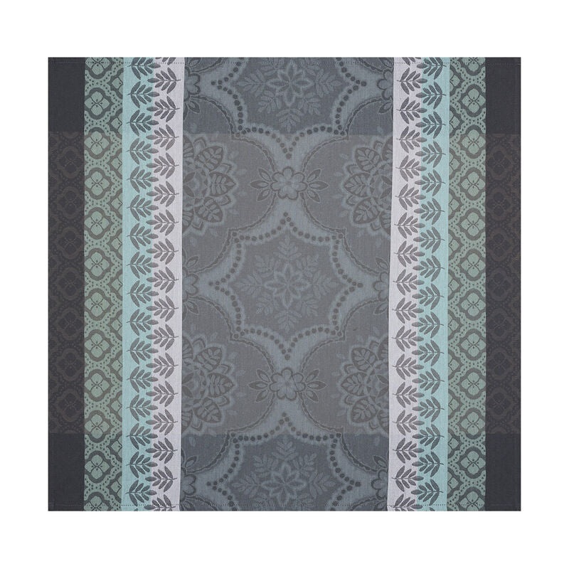 Le Jacquard Franais- Bastide Grey Coated Cotton Napkin(23″ Sq, Set of 4)