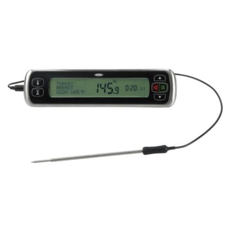 OXO Good Grips Digital Leave-In Meat Thermometer