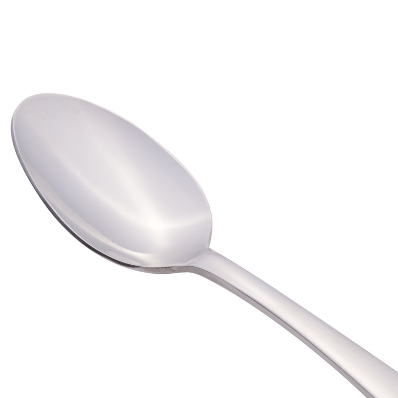 World Tableware 467 001 Auberge 6 1/4″ 18/0 Stainless Steel Heavy Weight Teaspoon – 12/Pack