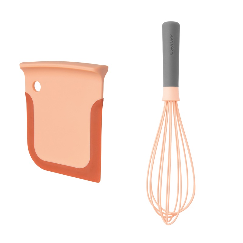 BergHOFF Leo 2Pc Whisk & Scraper Bake Set