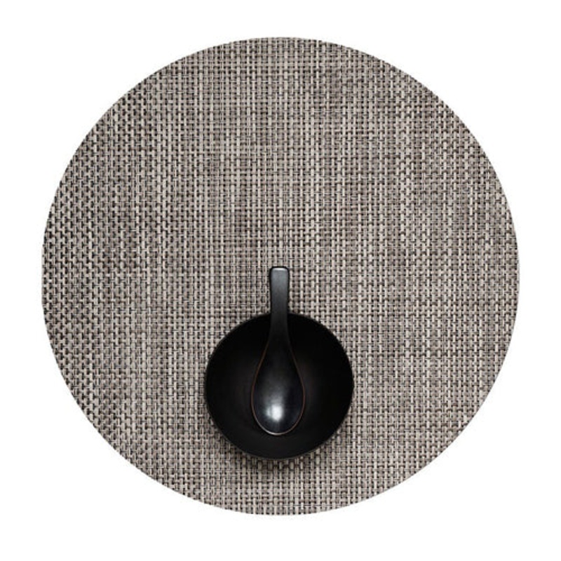Oyster Round Basketweave