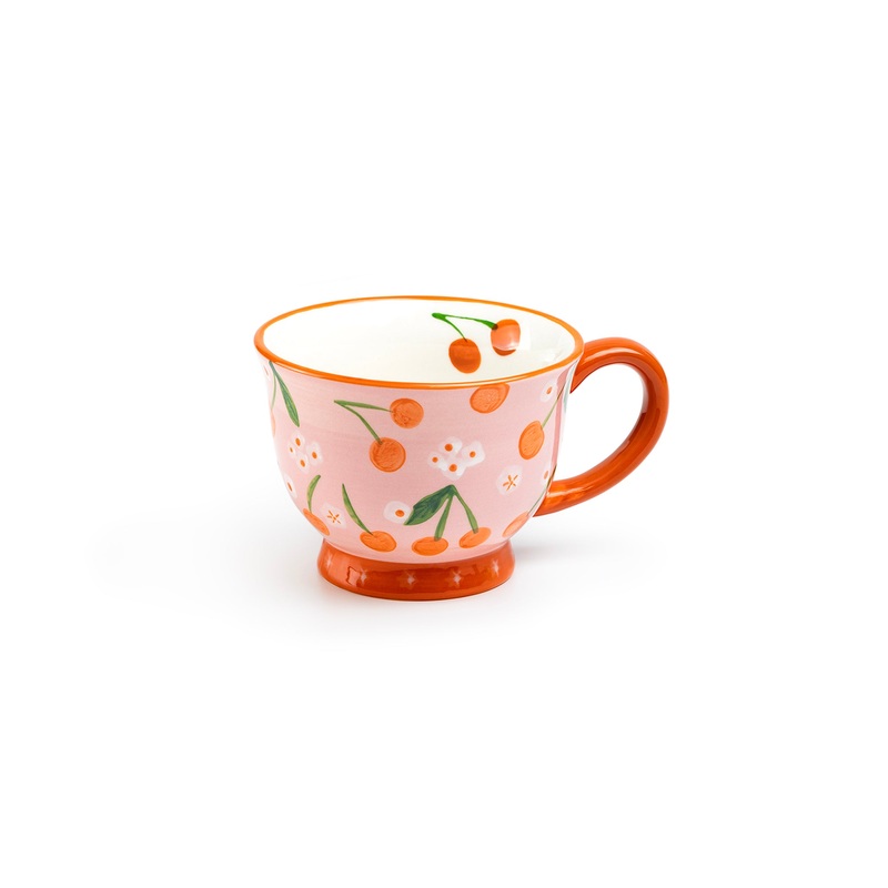 Pink Cherry Mug