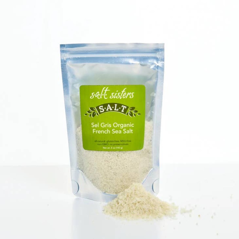 Salt Sisters Sel Gris Organic French Sea Salt