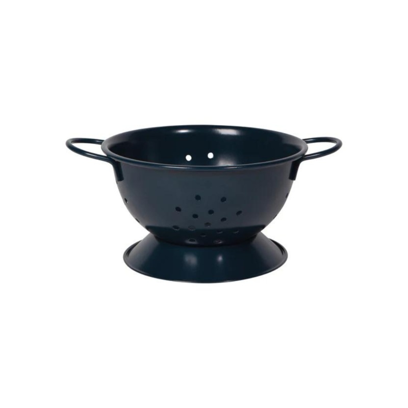 Small Stainless Steel Colander – Ink (1 Qt)
