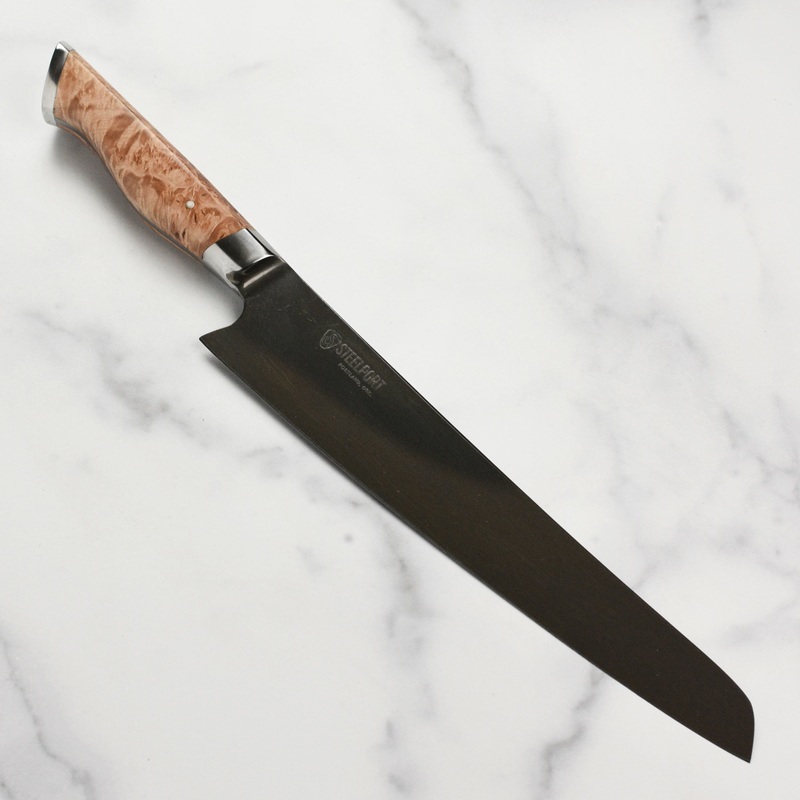 Steelport Carbon Steel 10″ Slicing Knife