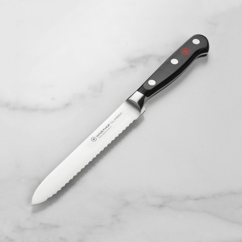 Wusthof Classic 5″ Serrated Utility Knife