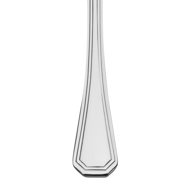 Acopa Landsdale 7″ 18/8 Stainless Steel Extra Heavy Weight Dessert Spoon – 12/Pack