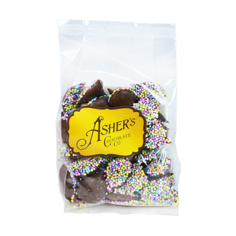 Asher’s Milk Chocolate Spring Nonpareils- 4 oz. bag
