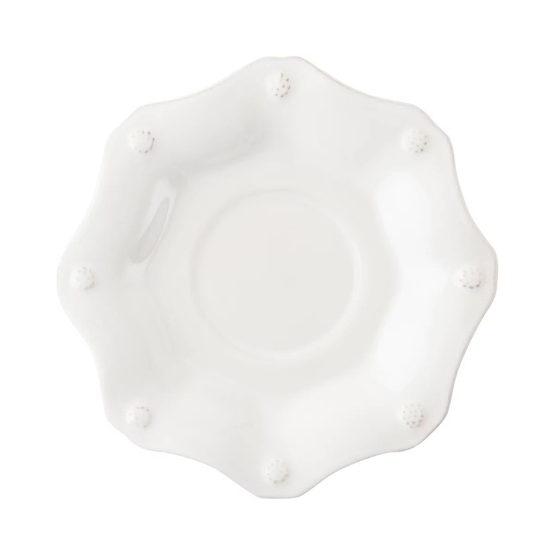 Juliska Berry & Thread Scalloped Saucer – Whitewash