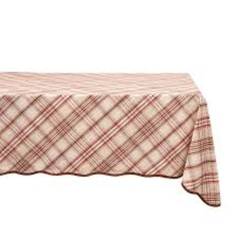 Juliska Harvest Tartan 60″ x 120″ Tablecloth