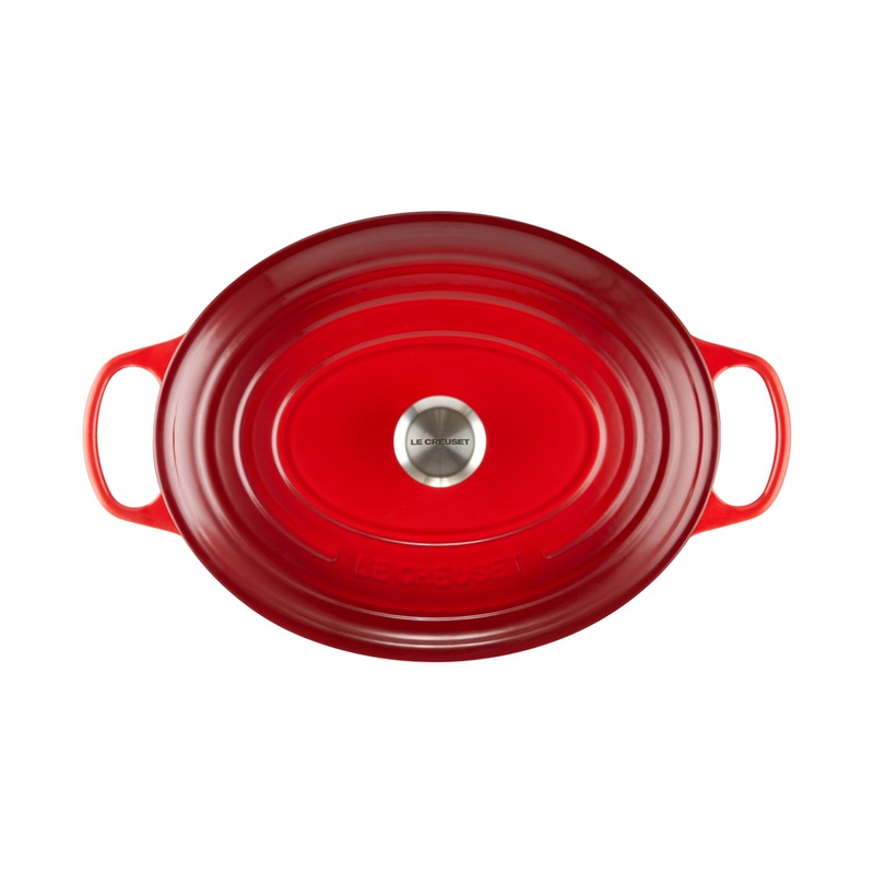 Le Creuset 6.75 Quart Oval Dutch Oven Cerise