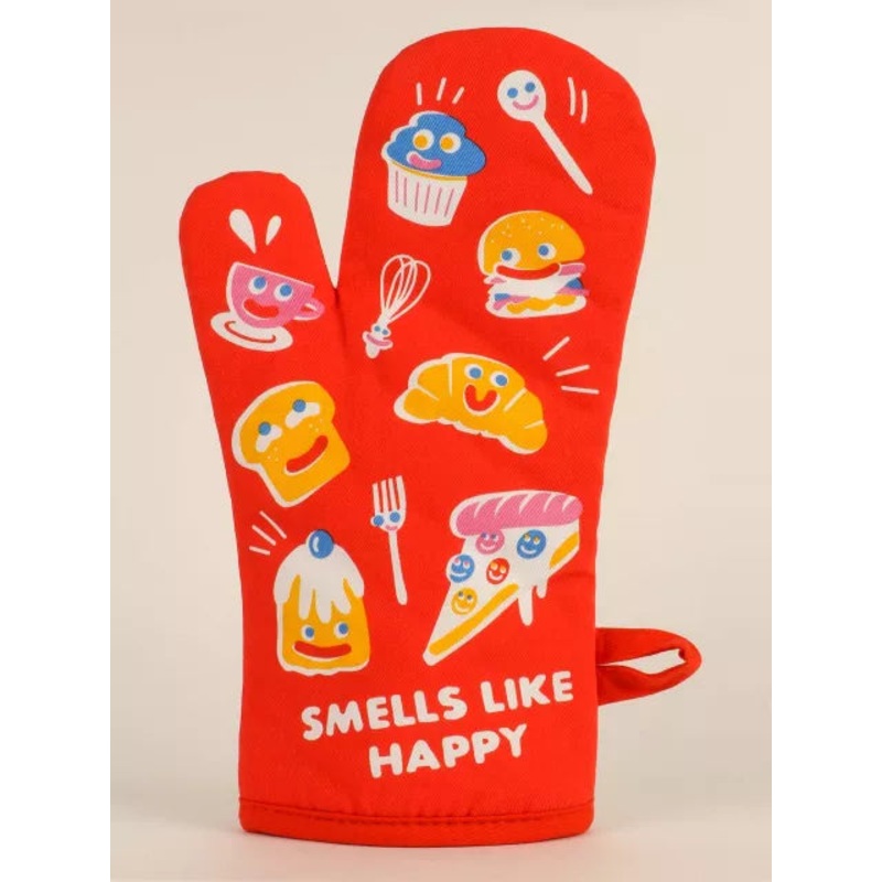 Blue Q Mitt- Smells Like Happy