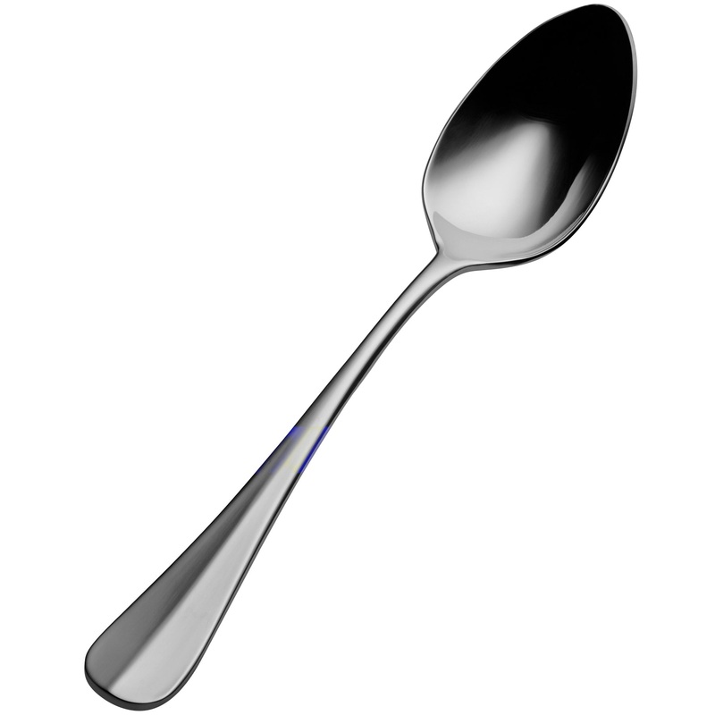 Bon Chef SBS1104 Chambers 9 1/4″ 18/0 Extra Heavy Weight Bonsteel Table Table / Serving Spoon – 12/Pack