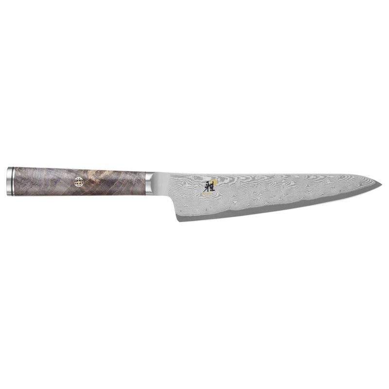 Miyabi Black 5000MCD67 Stainless Steel Shotoh Prep Knife, 5.25-Inches