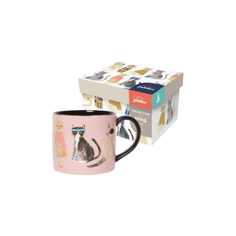 Mug In A Box – Feline Fine