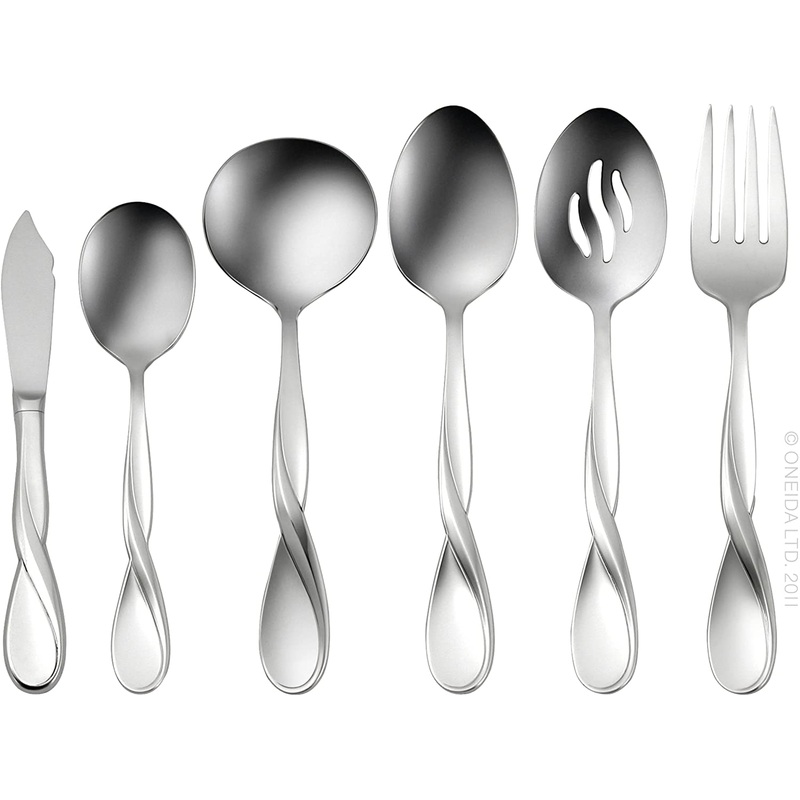 Oneida Satin Aquarius 6 Piece Serving Set