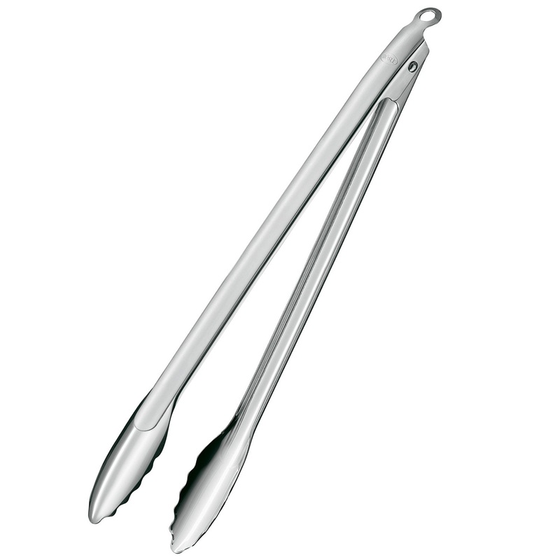 Rosle 16-Inch Heavy-Duty Stainless Steel Locking Kitchen Tongs