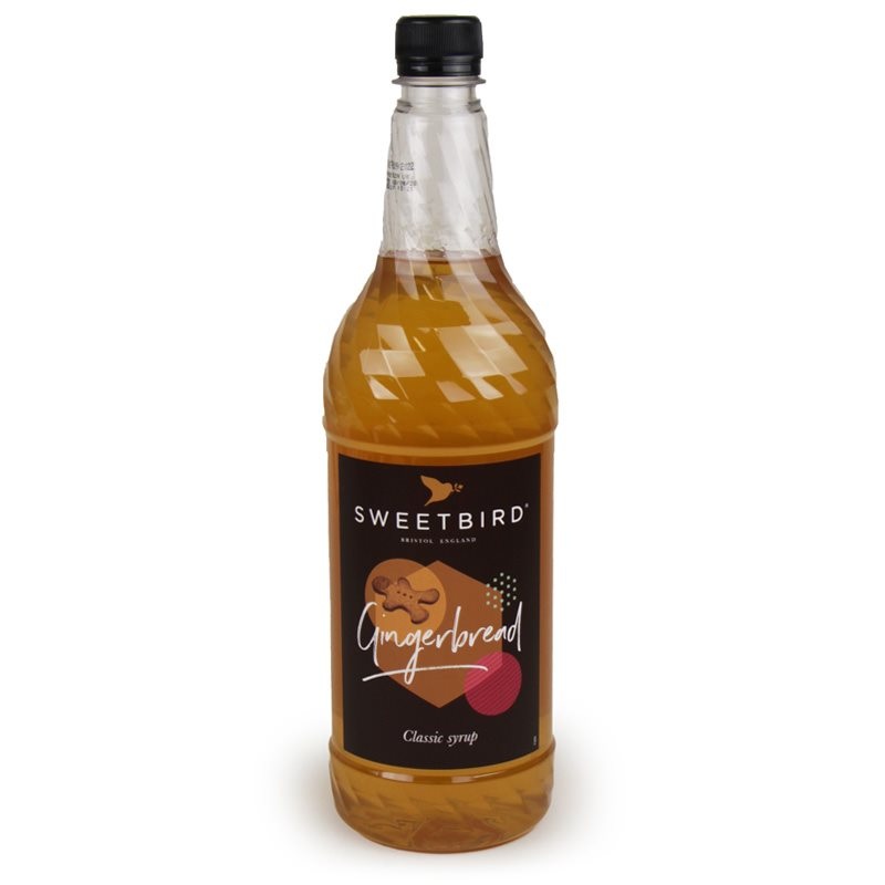 Sweetbird Classic Gingerbread Syrup 1.0 Ltr