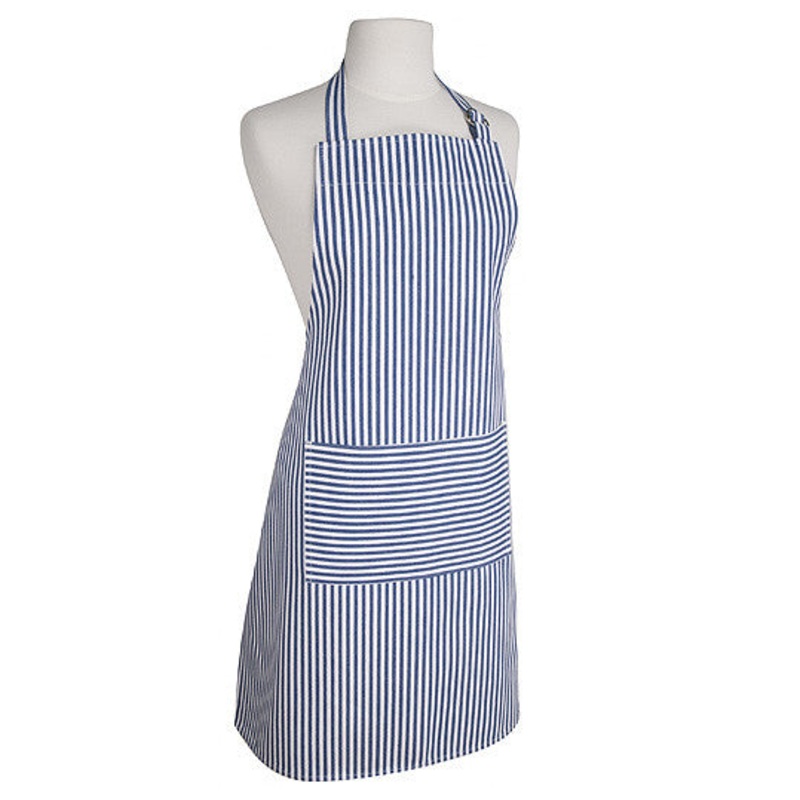 Apron – Blue Striped Basic