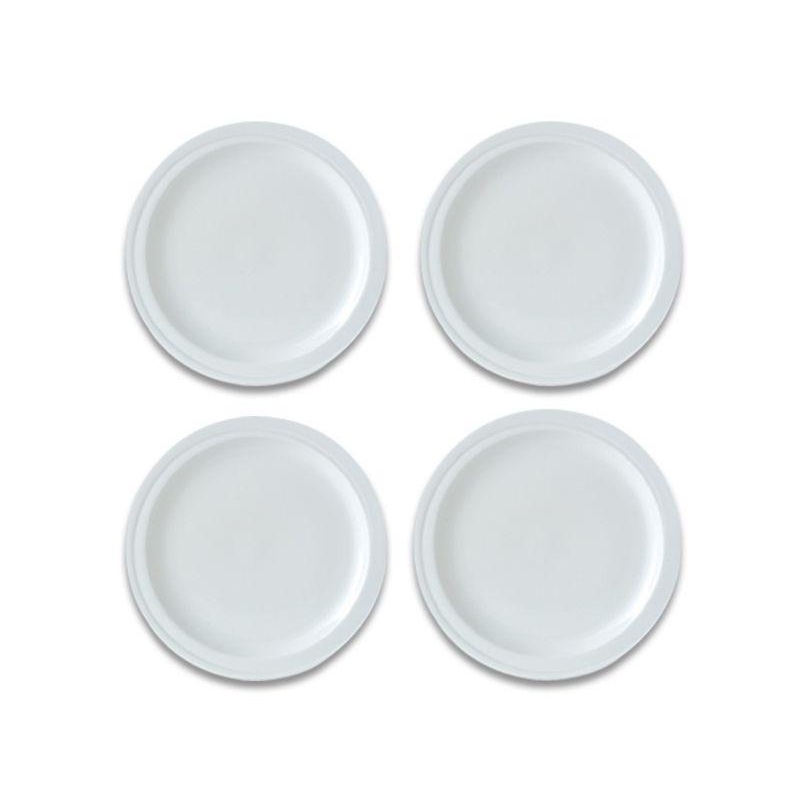 BergHOFF Essentials 8.5″ Porcelain Round Plates, Set of 4