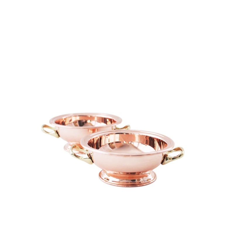 Copper Pedestal Bowl