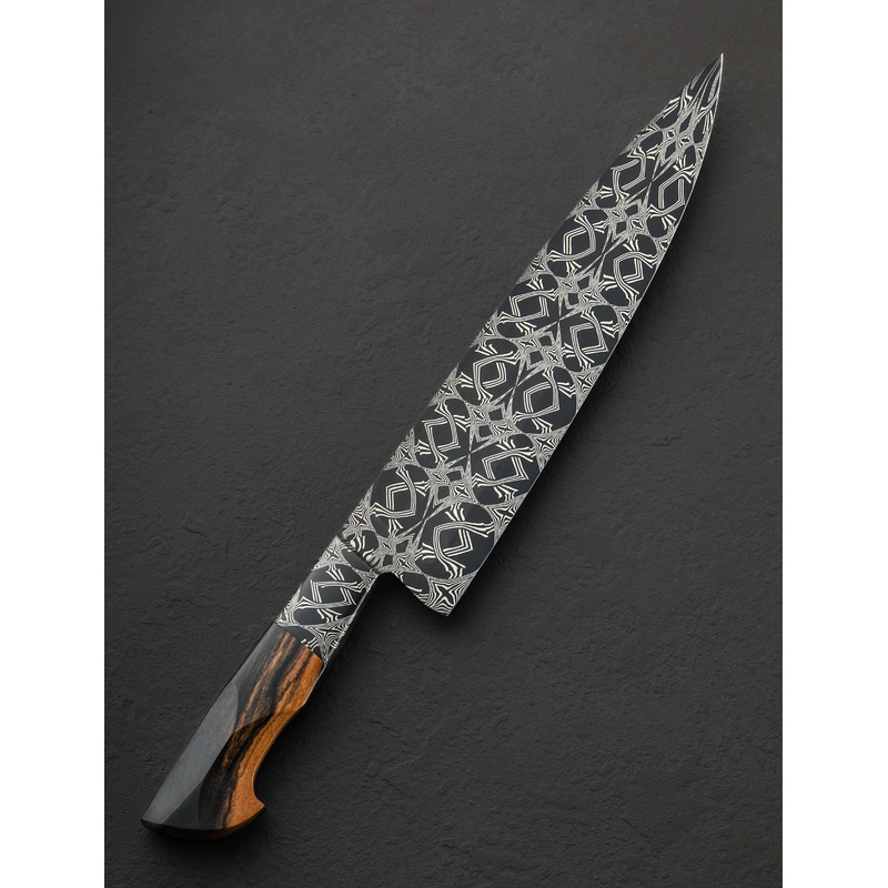 Ebony Kaleidoscopic Chef 260mm