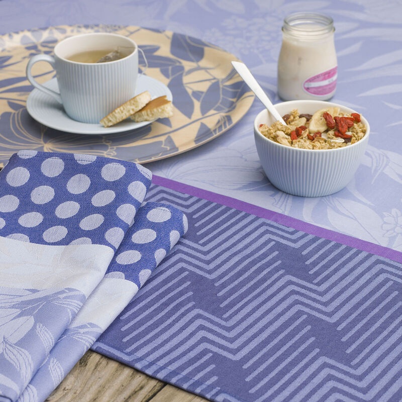 Le Jacquard Franais- Nature Urbaine Electric Cotton Napkin (23″ Sq, Set of 4)