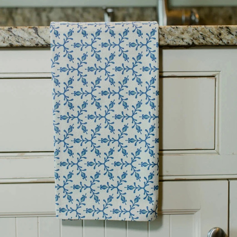 New Wing Studio- Trilogy Tea Towel