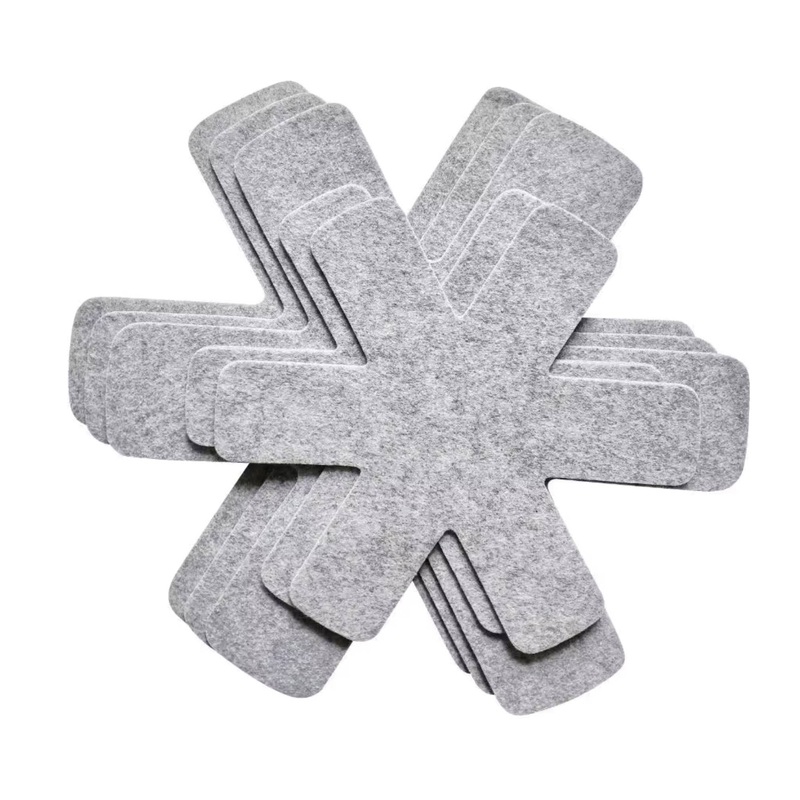 Pots and Pans Protectors – Set of 5 – Grey