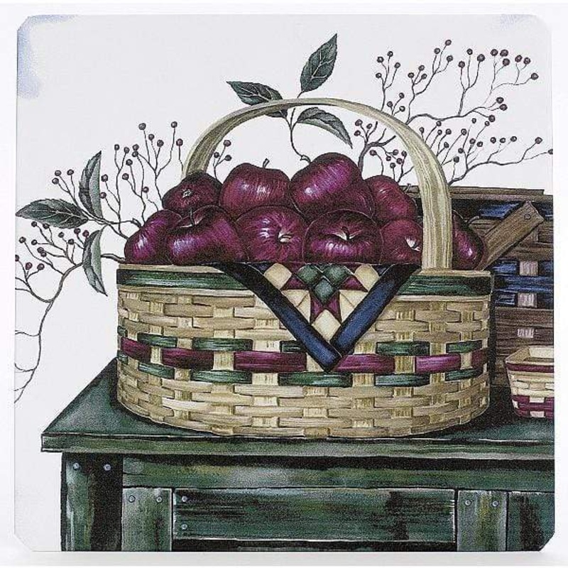 Range Kleen Apple Basket Hot Pads (Set of 2)