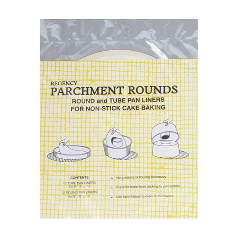 Regency Parchment Rounds & Tube Liners