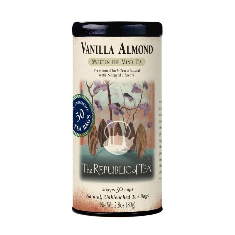 Republic of Tea Vanilla Almond Black Tea Bags