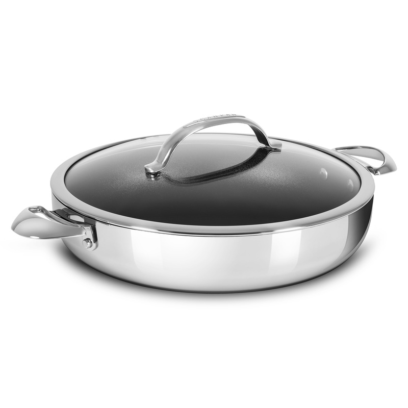 Scanpan HaptIQ 5.5-quart Stainless Steel Nonstick Braiser