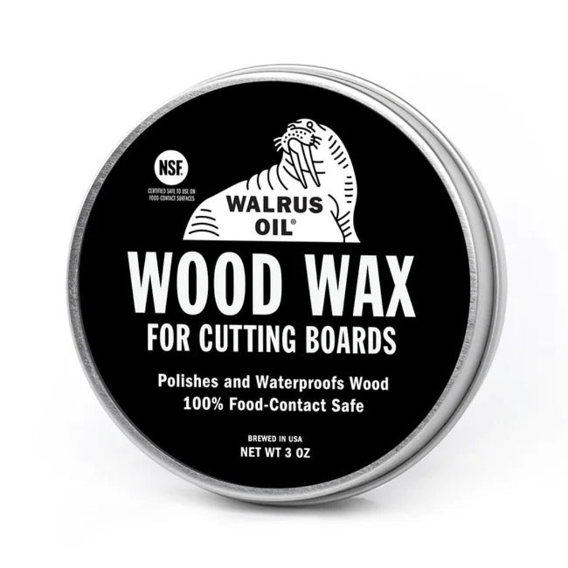 Walrus Oil Wood Wax for Cutting Boards 3 oz Tin