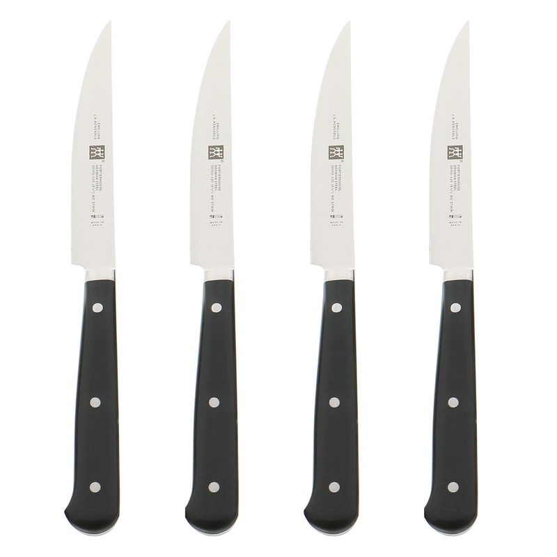 Zwilling J.A. Henckels Porterhouse 4-pc Steak Knife Set in Beechwood Box