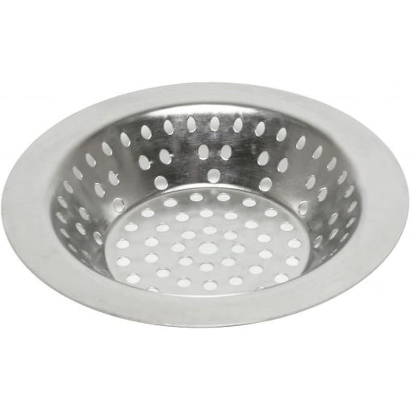 3-1/2 Stainless Steel Sink Strainer – Kitchen Strainer Kitchen Sink Drain Strainer Hair Catcher for Bathroom Sink Utility Slop Laundry